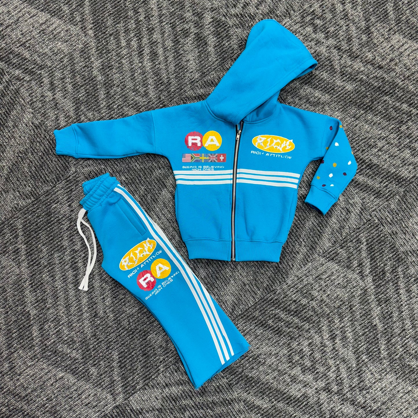 Youth “Rich Ones” Set (Turquoise)