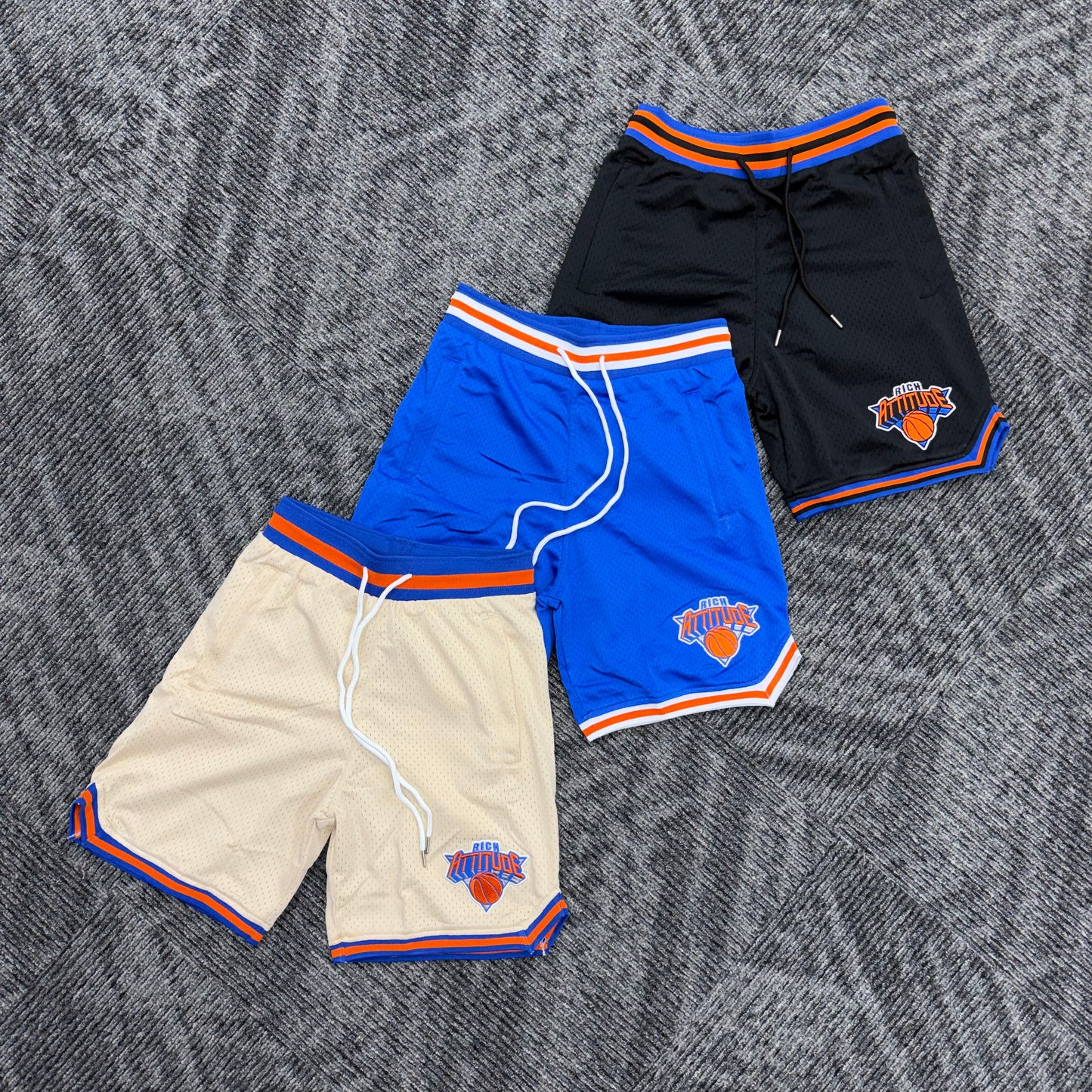 Team Rich Premium Mesh Shorts