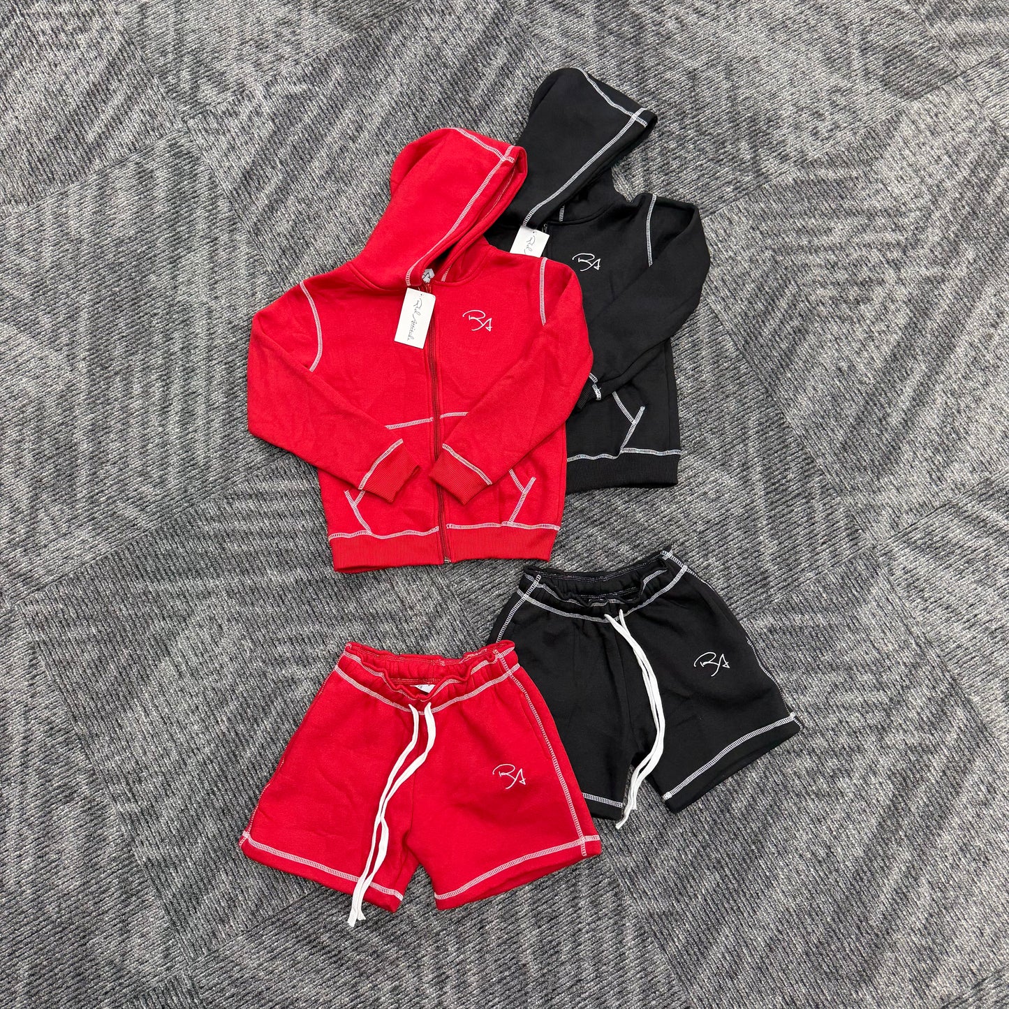 Youth RA Short/Hoodie Sets