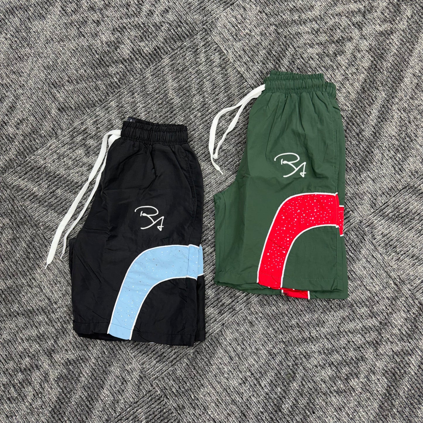 “New-Star” RA Windbreaker Shorts