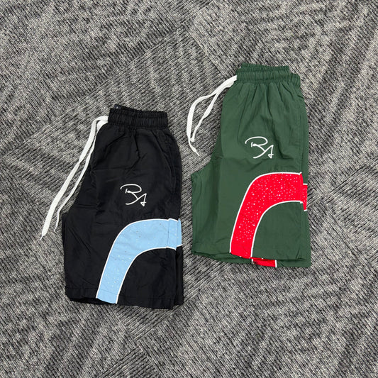“New-Star” RA Windbreaker Shorts
