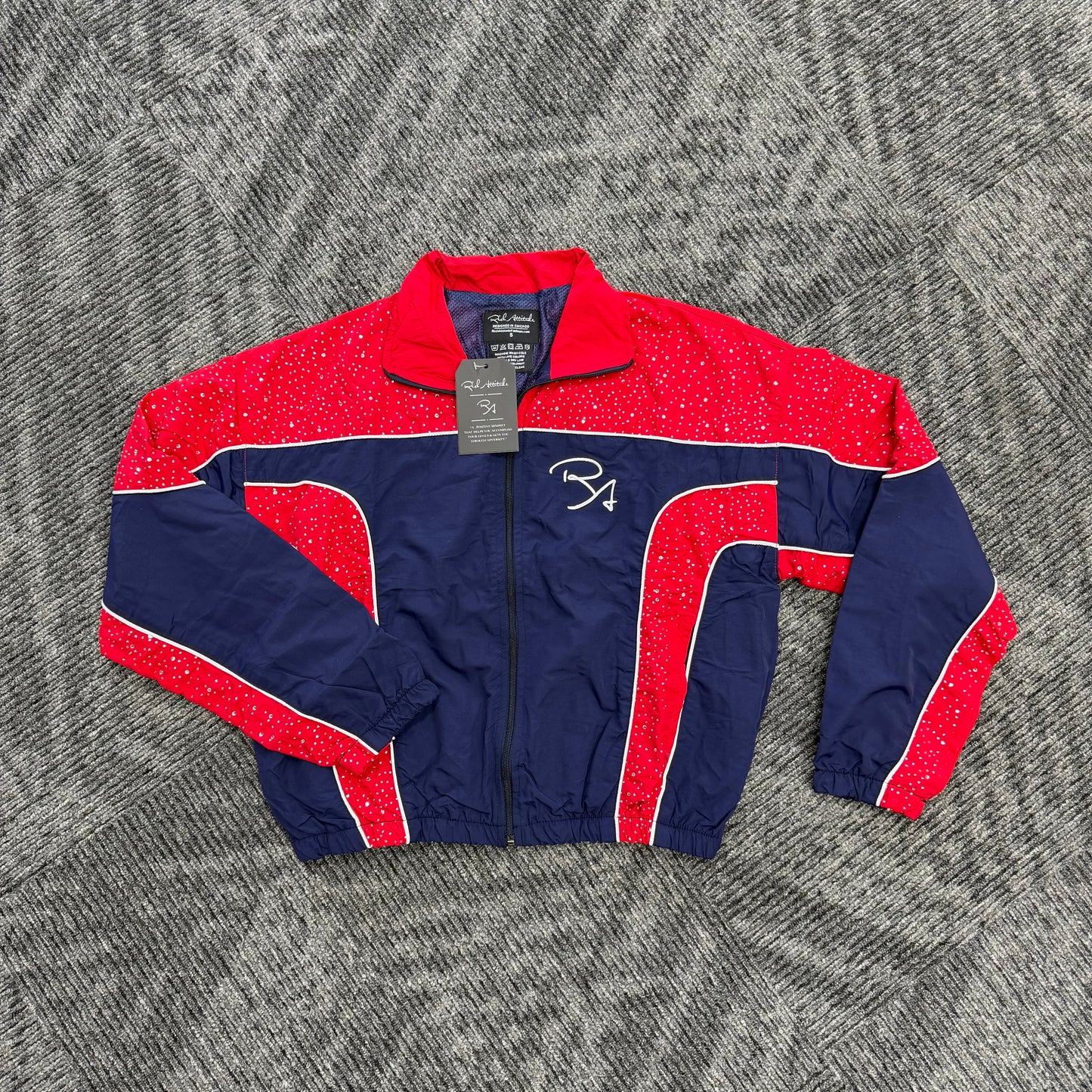 Navy “New Star” Windbreaker Jackets