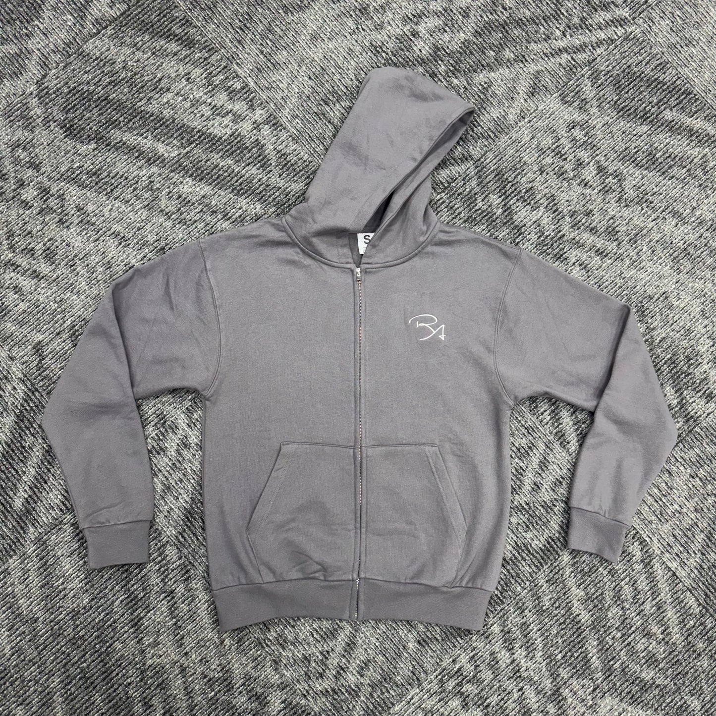 Smoke Grey RA Zip-Up