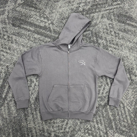 Smoke Grey RA Zip-Up
