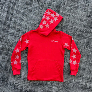 Stars Only Hoodie (Red)